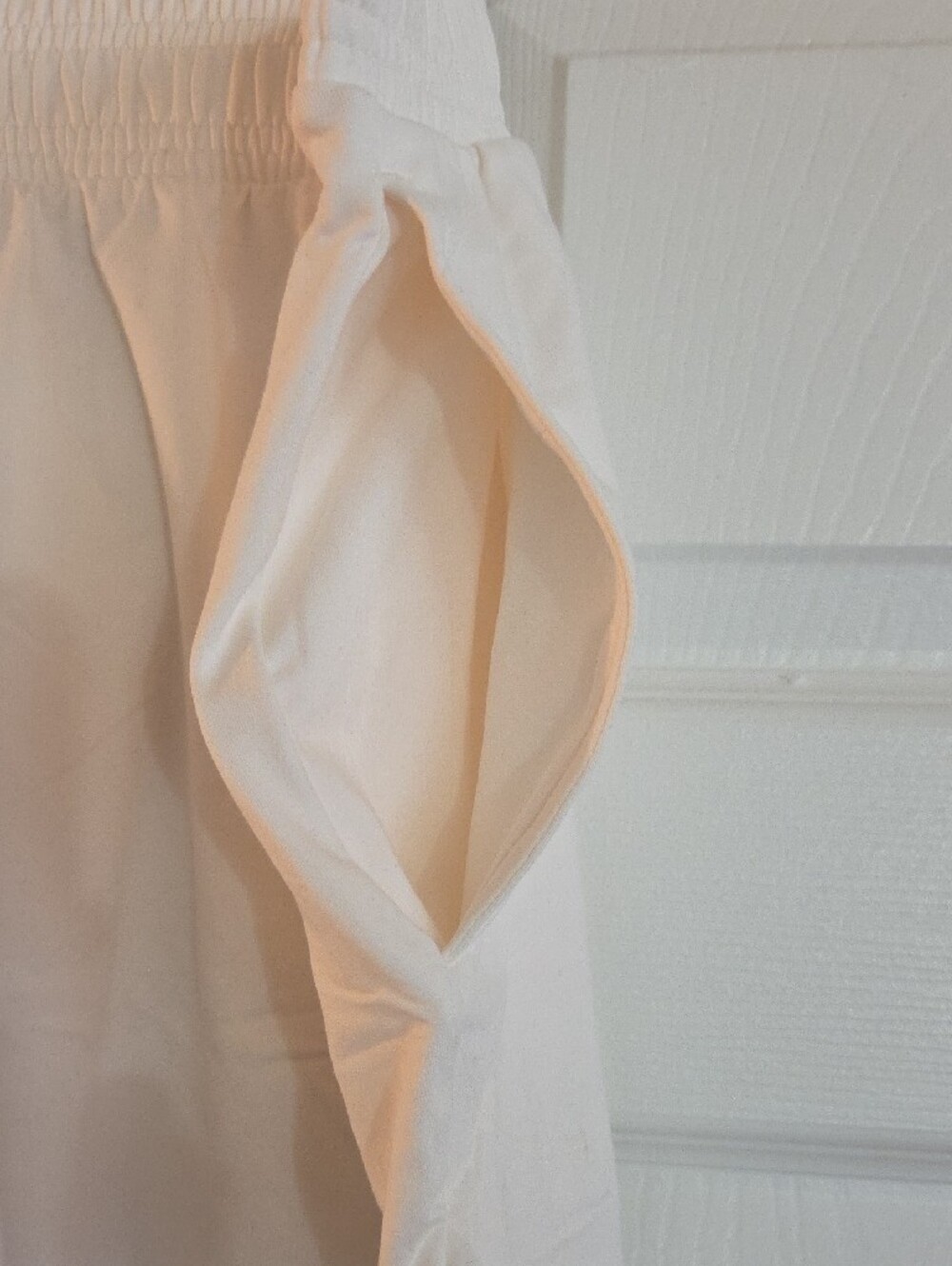all in motion Off-White Elastic Waist Athletic Shorts - Picture 5 of 8